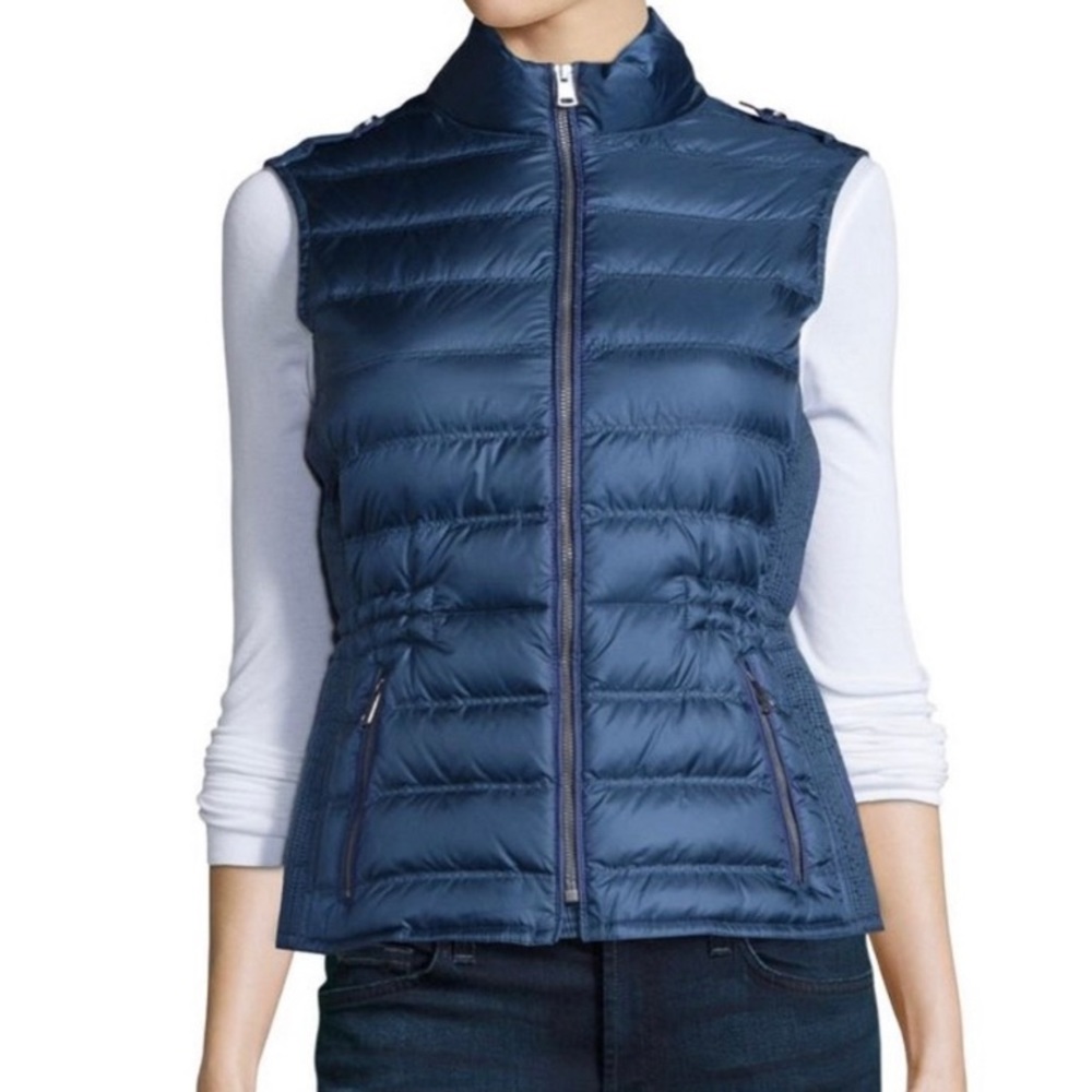 Burberry Brit Blue Vest M Mallard Duck